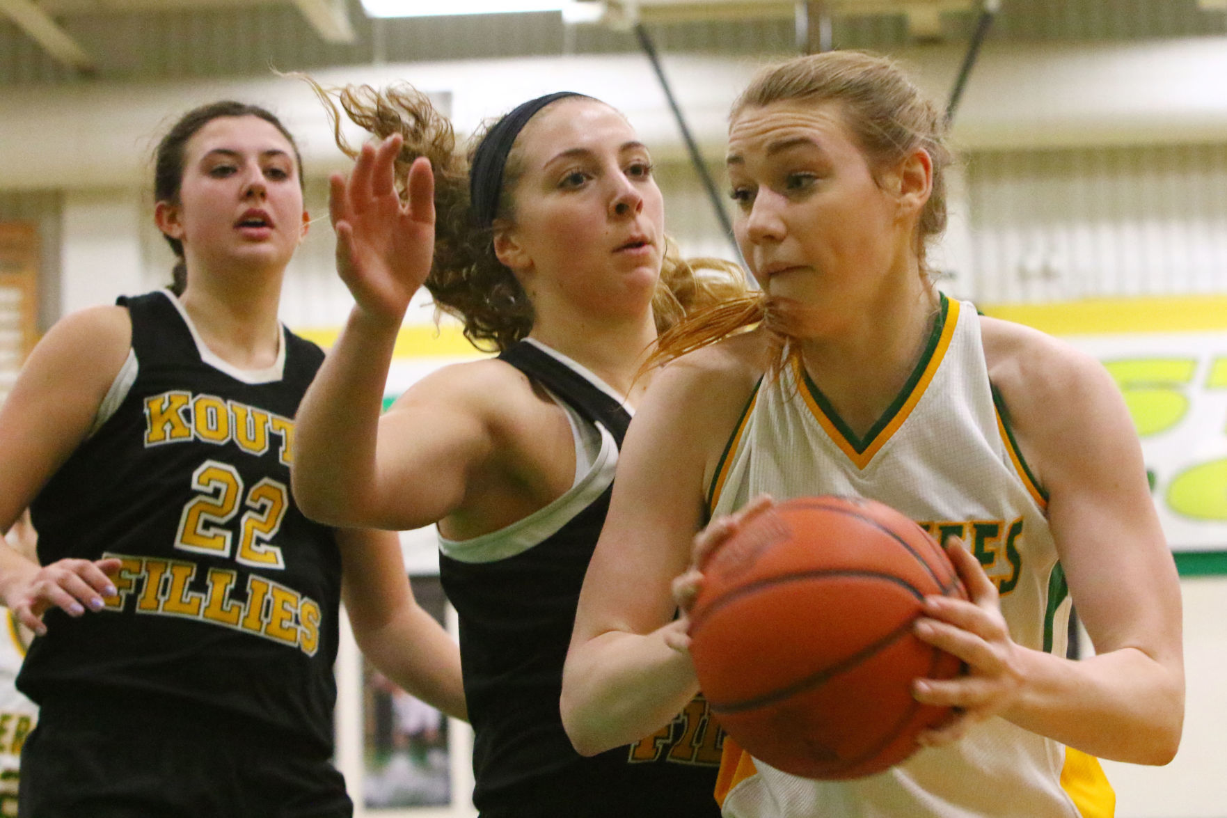 Girls rebounding leaders